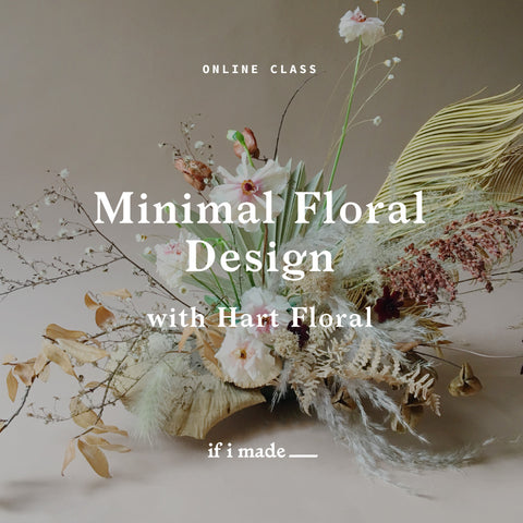 Minimal Floral Design with Hart Floral (ROP)