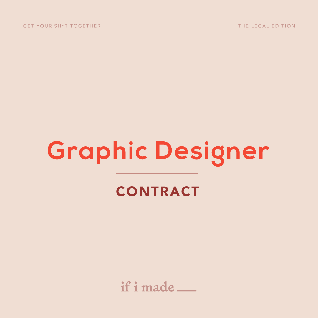 Legal Contract - Graphic Designer