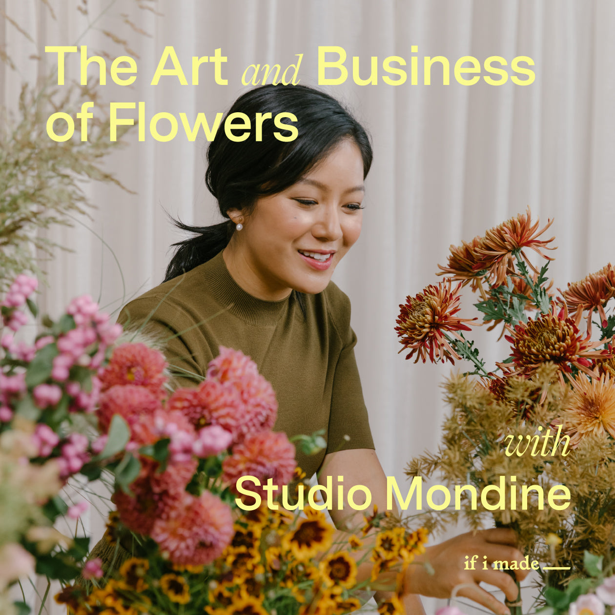 The Art and Business of Flowers with Studio Mondine (SPP0622) -  22 payments of $99