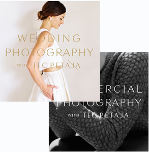 Wedding + Commercial Photography with Tec Petaja  (SPP) - 5 payments of $99