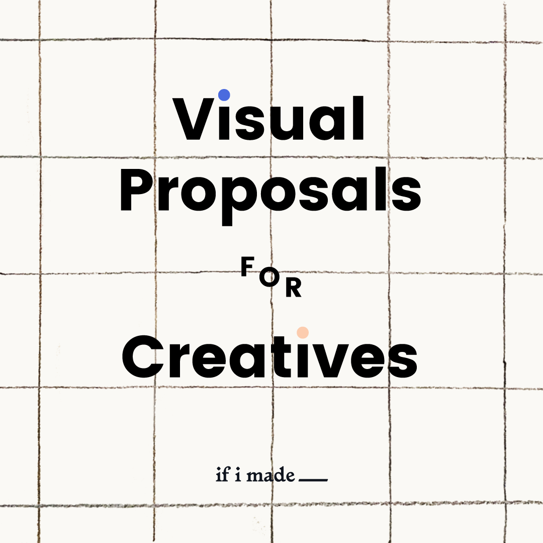 Visual Proposal for Creatives (RPP) - 4 payments of $99