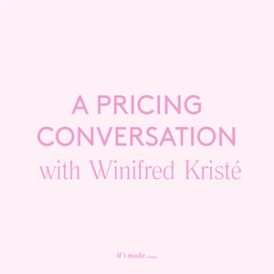 A Pricing Conversation with Winifred Kriste (ROP)