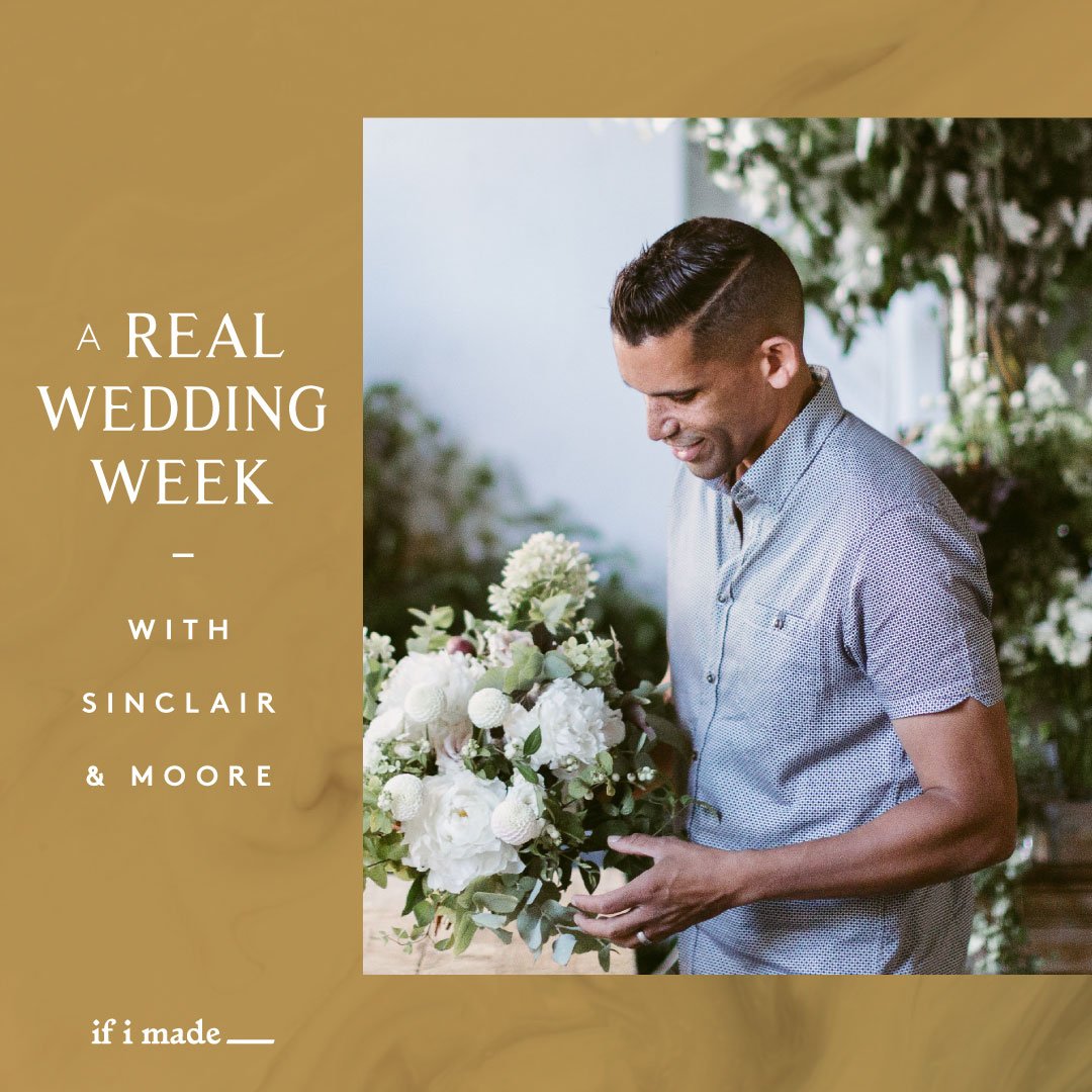 A Real Wedding Week with Sinclair & Moore (SPP) - 5 Monthly Payments of $99